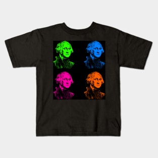 George Washington | Pop Art Kids T-Shirt